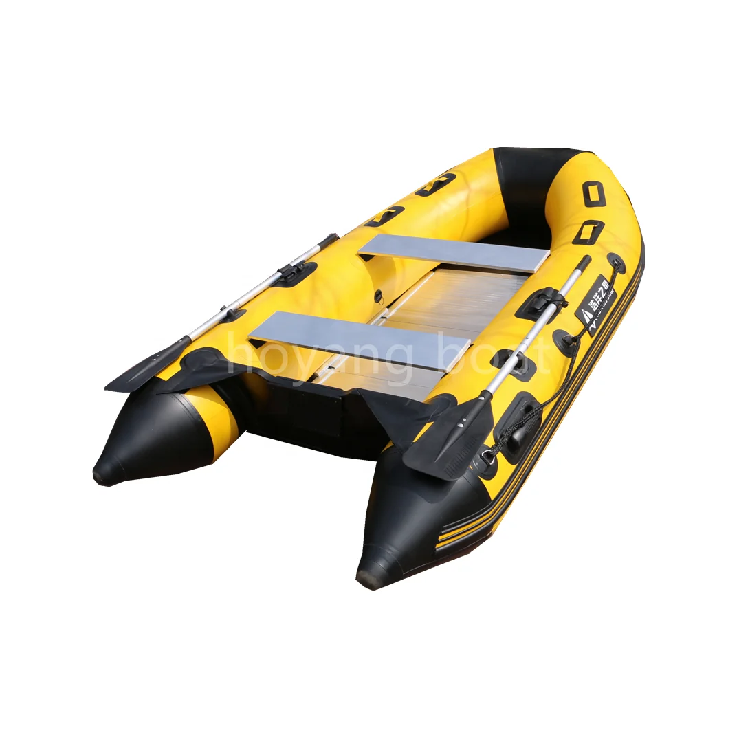 china  inflatable sports boat with aluminum floor