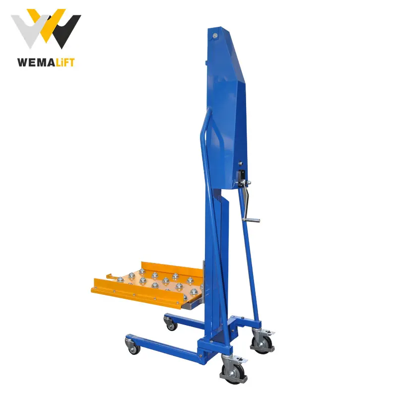 Foldable shop crane hydraulic workshop cranes