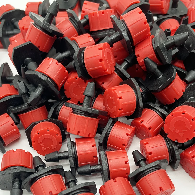 Factory Bottom Price Drip Irrigation Agricultural Eight Holes Adjustable Irrigation Dripper For Vegetable Or Fruit Tree