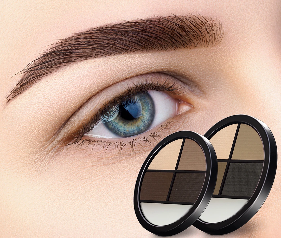 cosmetic pressed eyebrow powder manufacturer private label waterproof high pigmented eyebrow powder