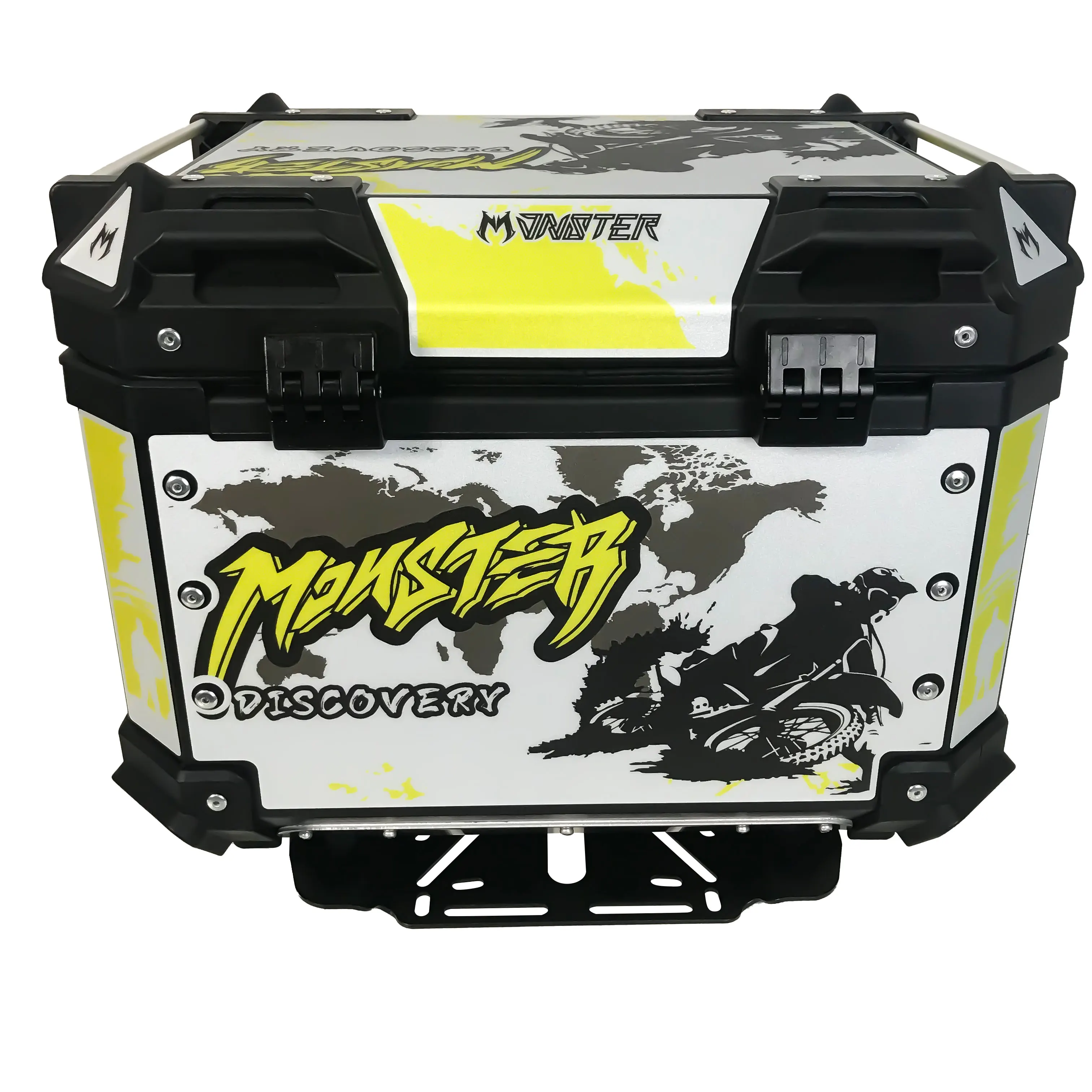 ZHUITU 25L 36L 45L 55L 65L 85L moto liftrcycle top motorcycle aluminum box