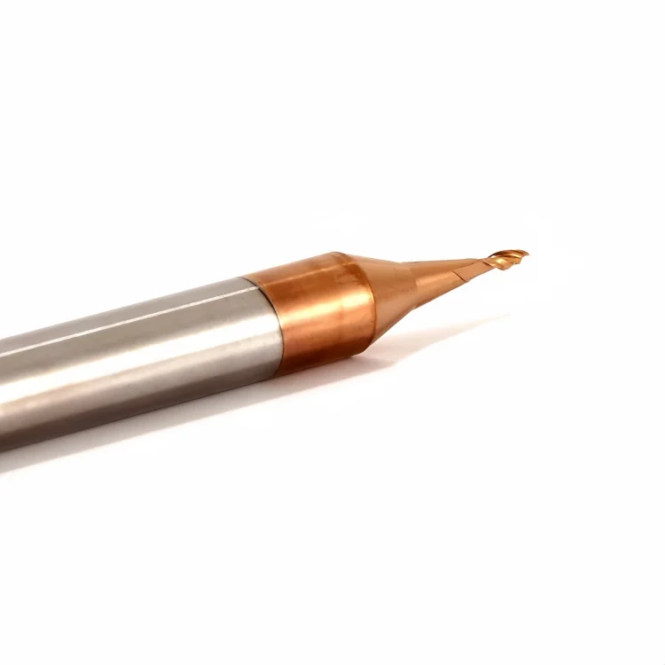 HRC55 Tungsten Carbide Endmills Micro Small Diameter Ballnose Cutter Tungsten Cobalt alloy Milling Cutter customized