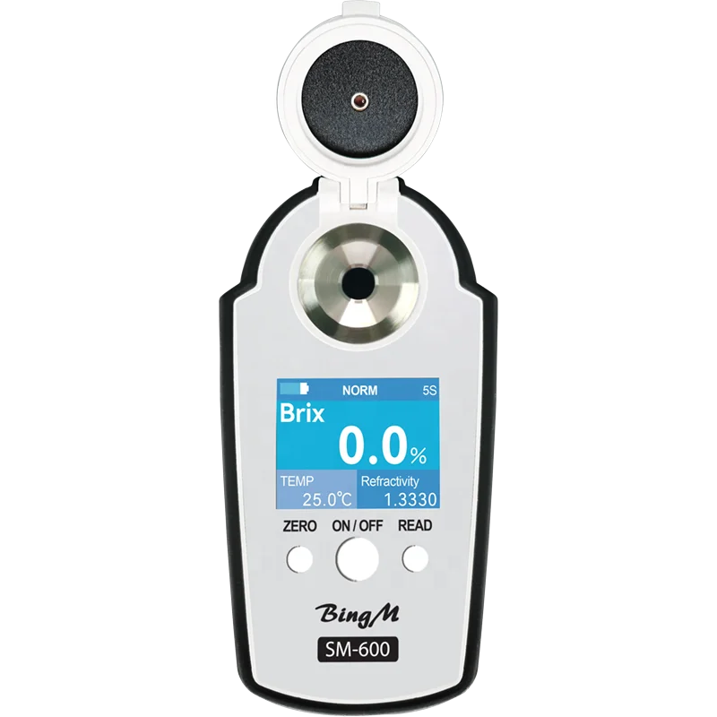 Superior Quality BingM China original manufacture refractometer juice fruit cutting fluid High Accuracy Battery Sugar Brix Meter