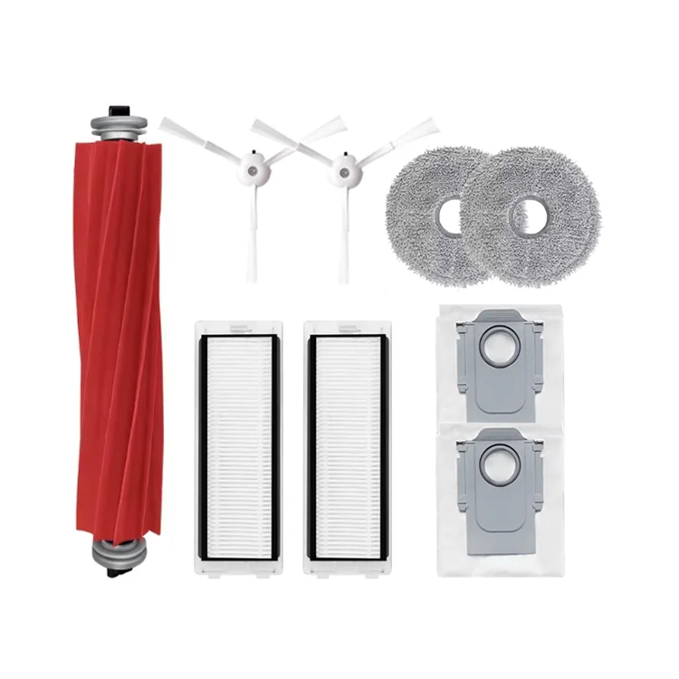 For Xiaomi Roborock Q Revo P10 Main Side Brush Hepa Filter Mop Pad Dust Bag Robot Vacuum Cleaner Accessories