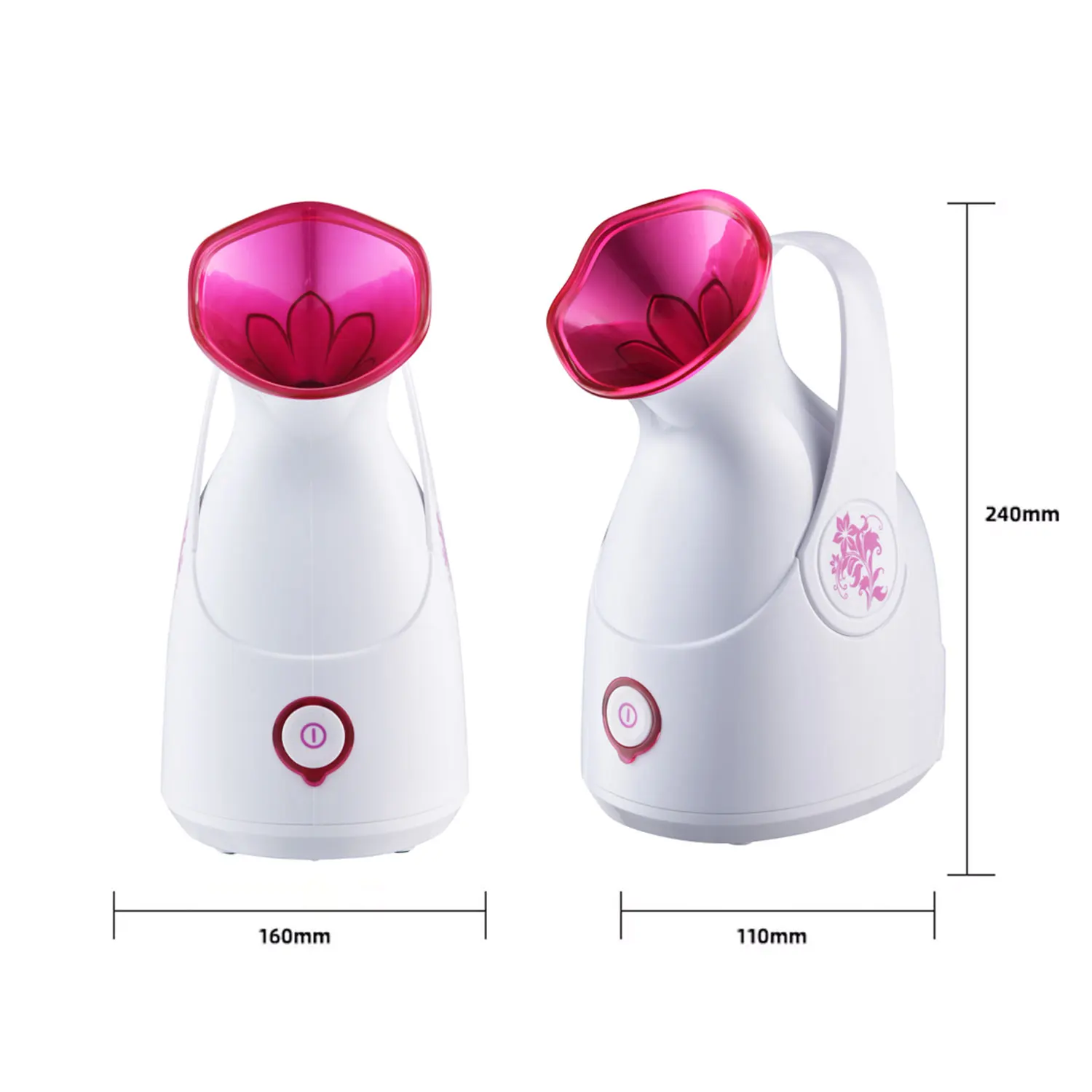 Wholesale Professional Electric Mini Beauty Product Nano Ionic Face Humidifier Hot Mist Facial Steamer Machine