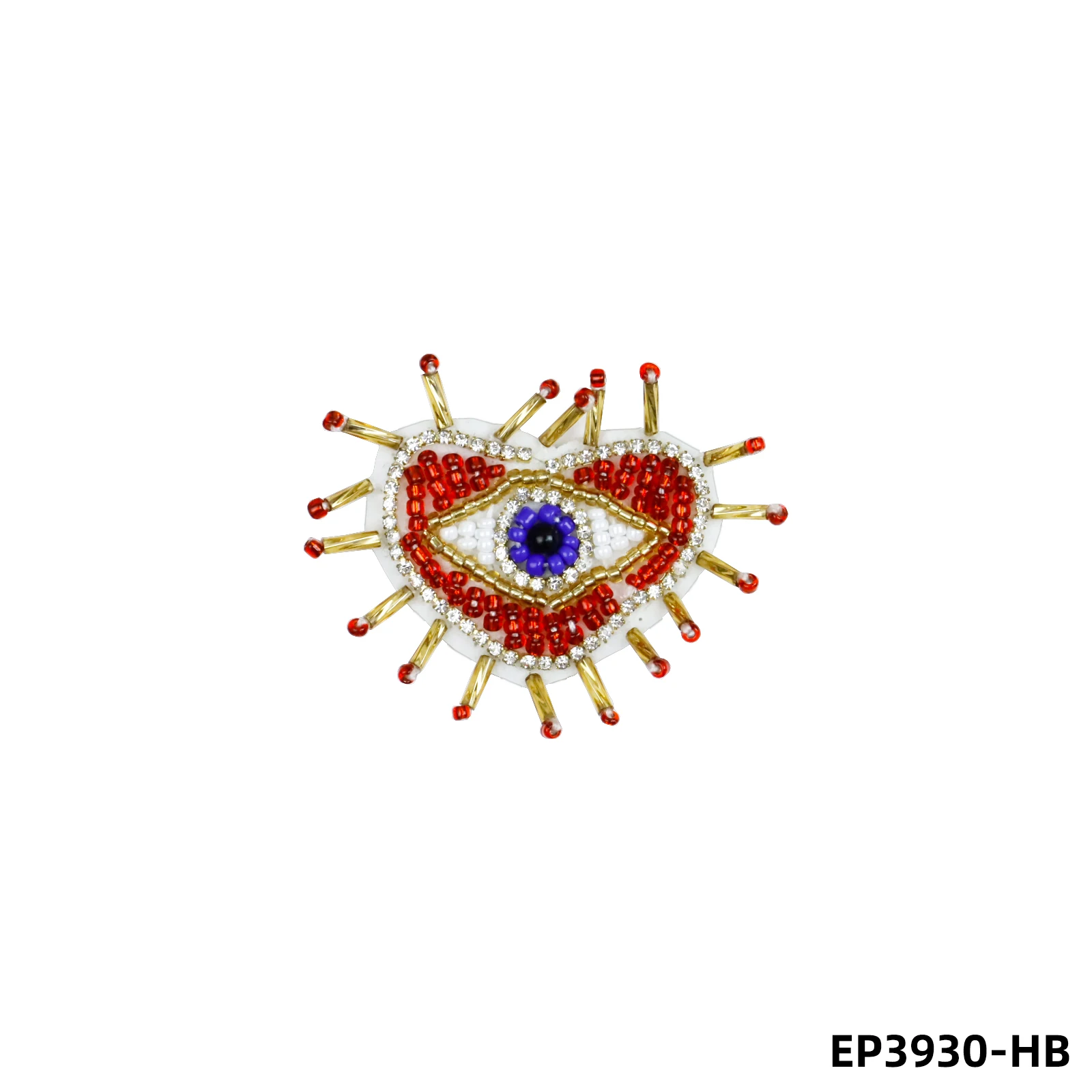 Fashion high quality rhinestone patches T-shirt iron on patch applique custom design sequin embroidery patch accessory