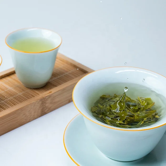 Dazhangshan Премиум Органический превосходный зеленый чай Longjing ручной работы Свободный дракон хорошо