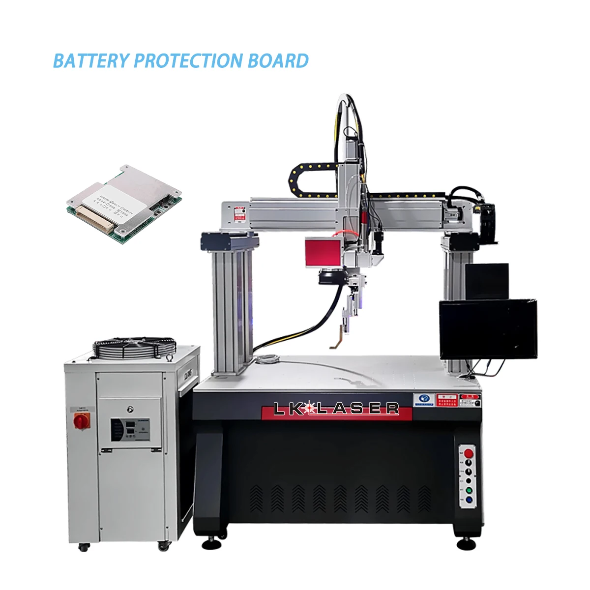 High Performance 18650 Lithium Battery Protection Board Laser Welding Machine