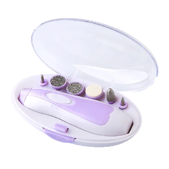 Electric Manicure Machine Portable Pedicure Nail File Nail Tools 6 Bits Drill Nail Drill Polisher