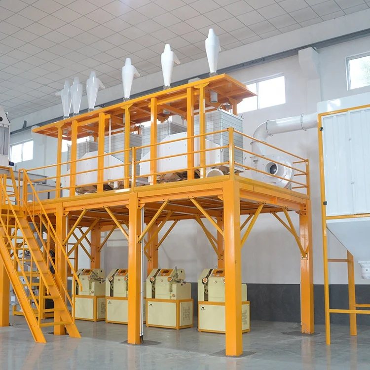 
High efficiency white flour mill machine maida 