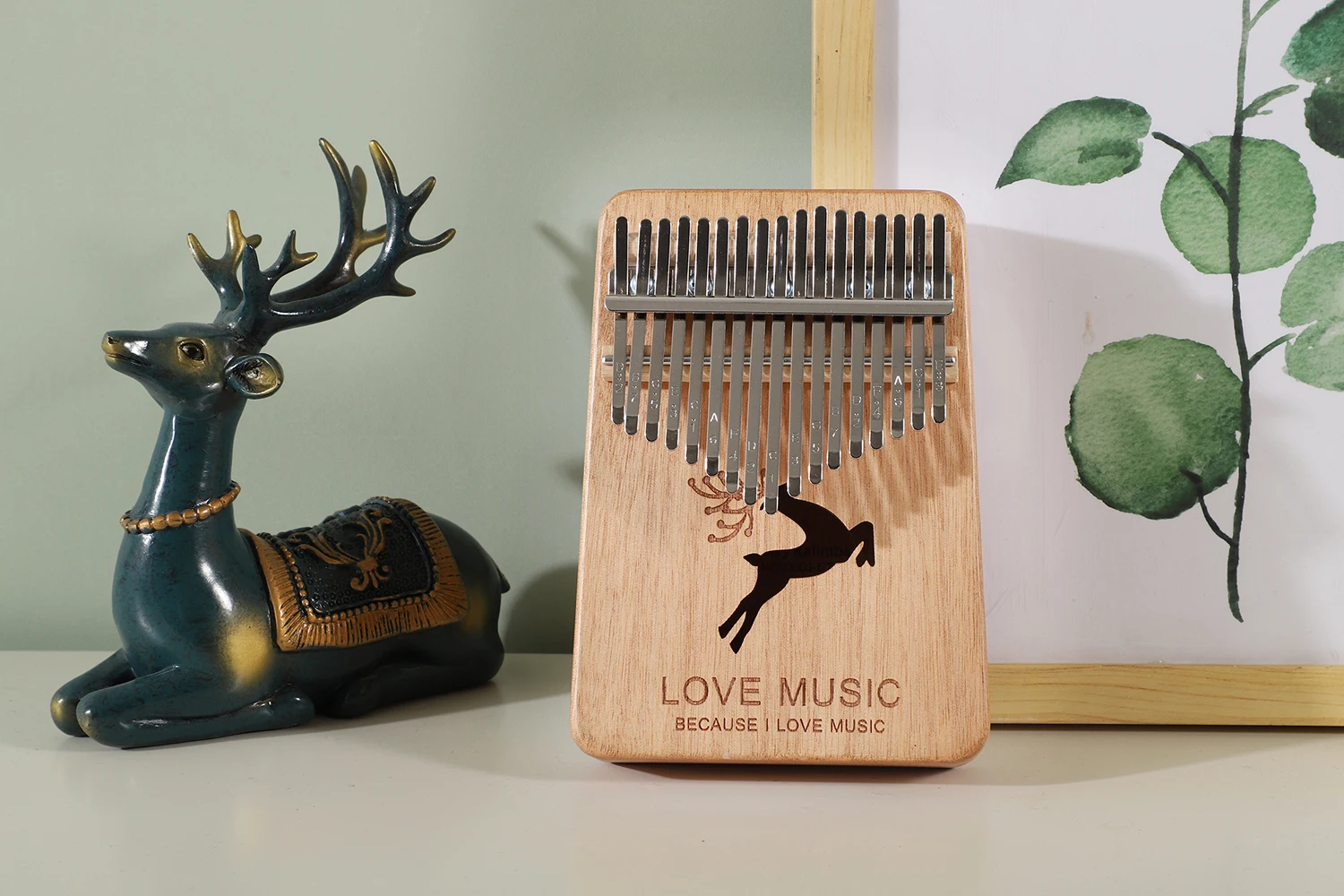 Лидер продаж Деревянное пианино kalimba для начинающих 17 клавиш