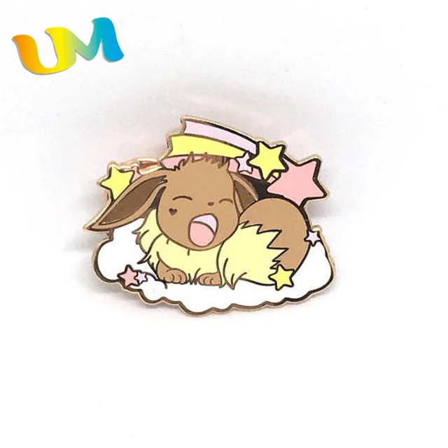 2019 hot selling hard enamel pin rose gold hard enamel pin manufacturer custom