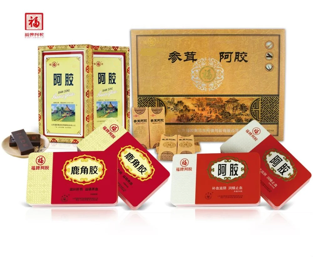 
Edible EJIAO and CHINESE DATE for Anti-aging/Healthcare Food/FUPAI Brand 