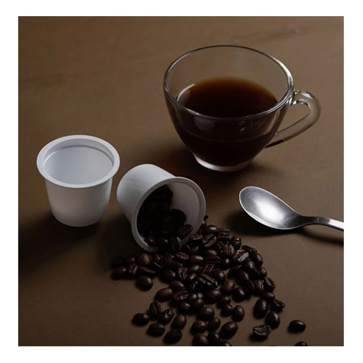 Support Customized 62ml/2.06 Oz Private Label Minu Recyclable Empty Coffee Capsule Cup