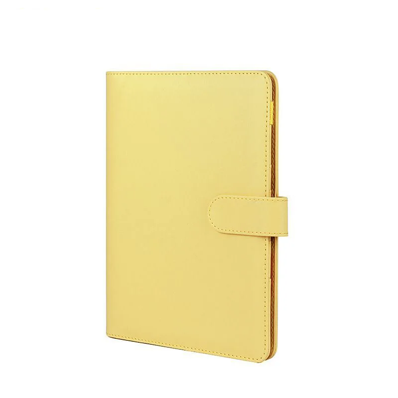 Folder Budget 6 Hole Binder Zipper Planner Organizer A6 Budget Binder Ring Binder With Clear Sheet