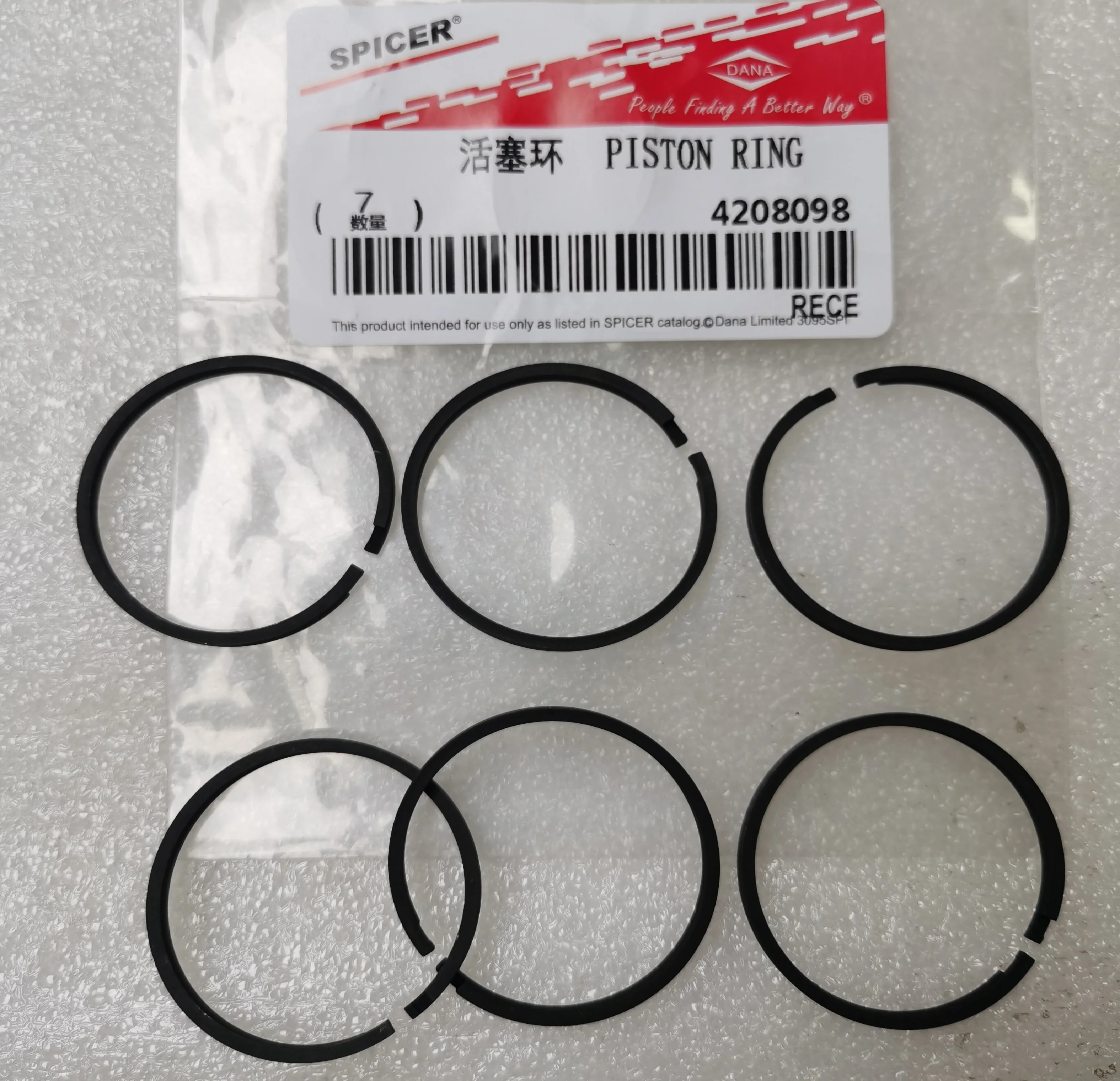 60099769 4208098 поршневое кольцо Оригинальные запасные части устройство для захвата дана 1205FT20640 вездеходного крана SANY