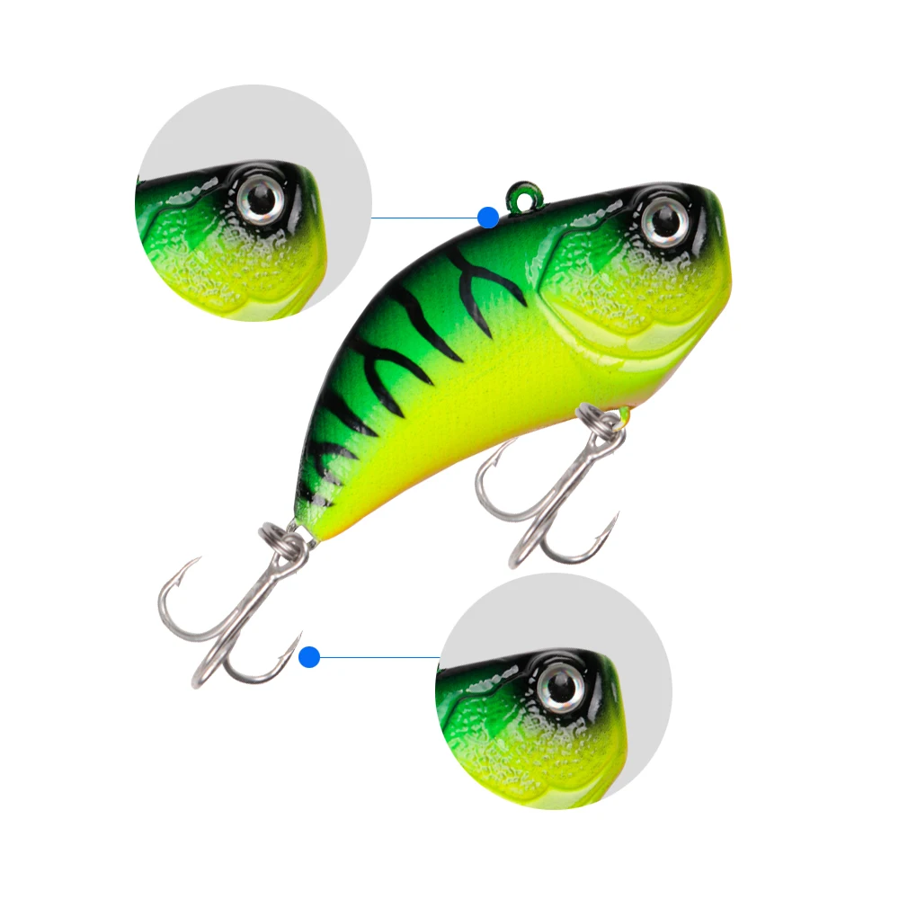 
Wholesales shrimp bait soft vibe lure13.5g 5.5cm vibe fishing lead head bait 