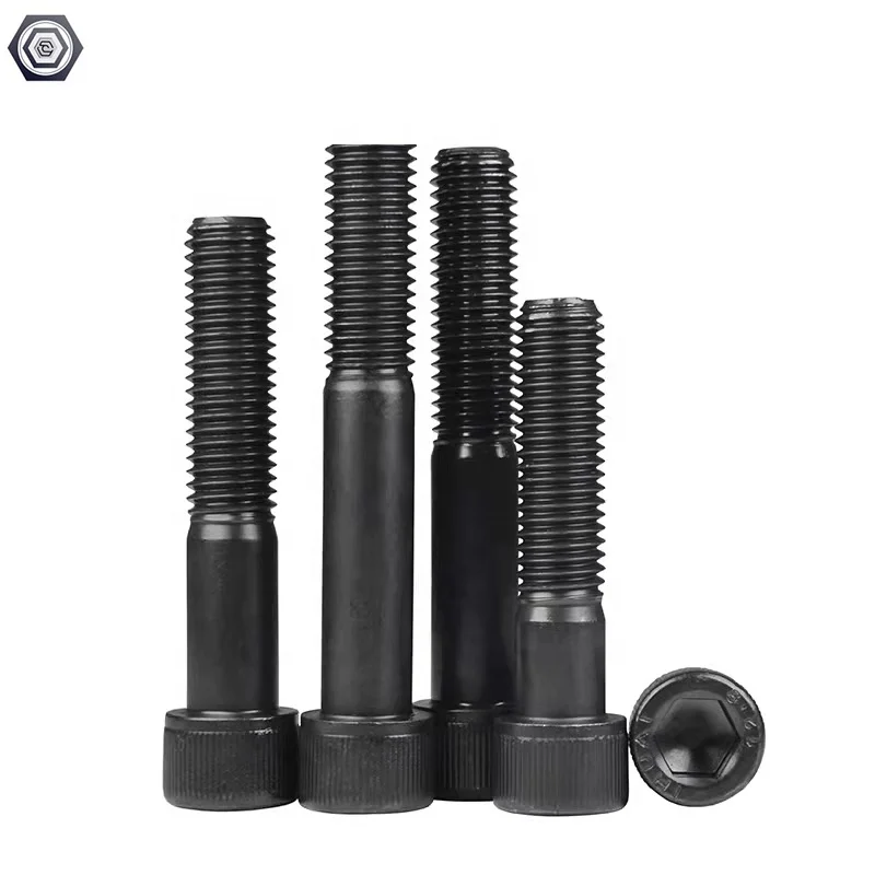 DIN912 black screw hex socket head cap screw half thread hex socket cap screws