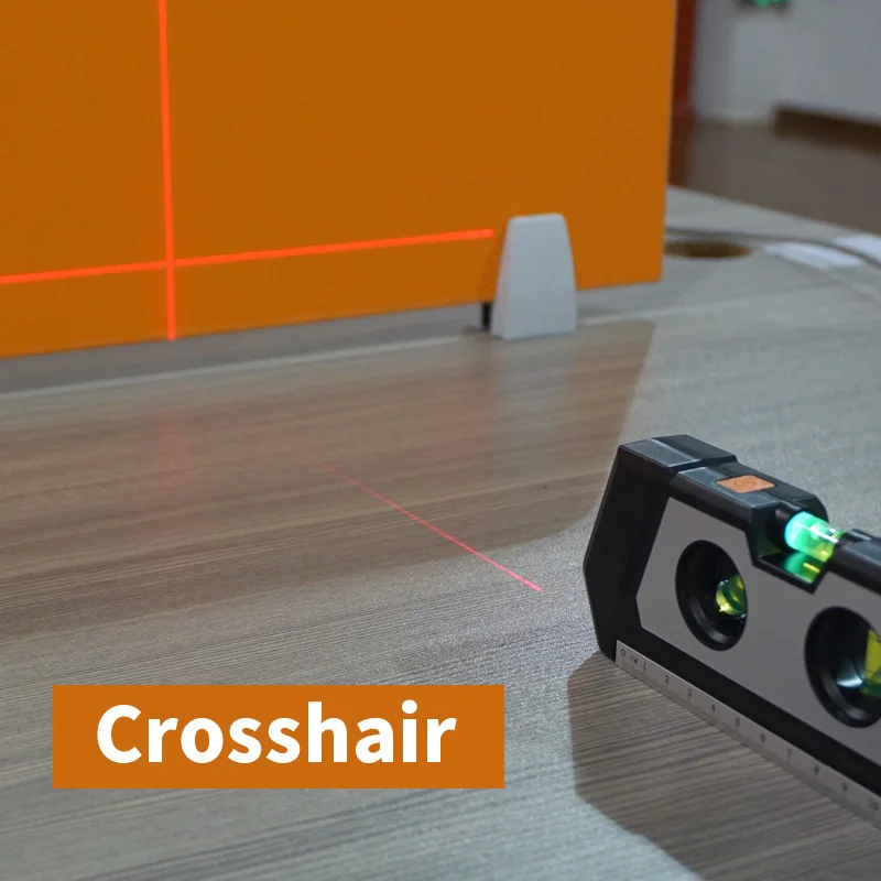 PM1001 horizon laser level ruler tape measure Multipurpose red laser tool distance meter