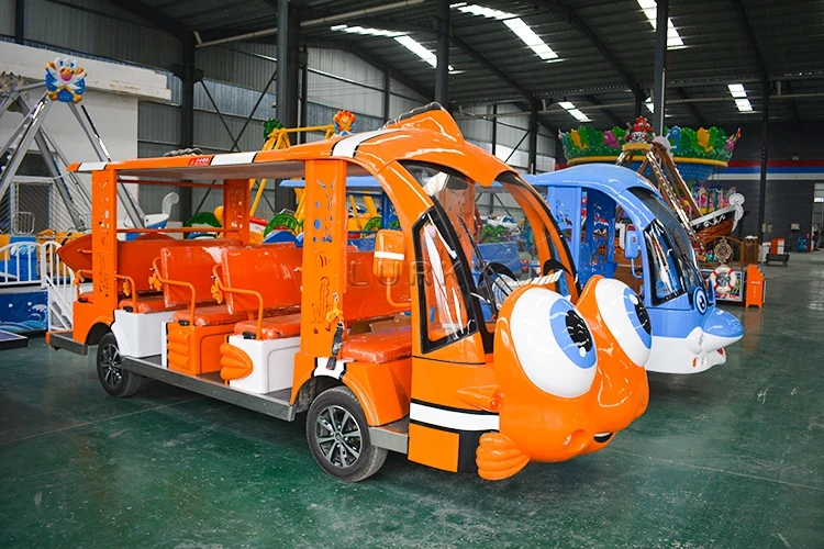  Сертификация CE 14 пассажиров Электрический экскурсионный автобус туристический электрический автомобиль на