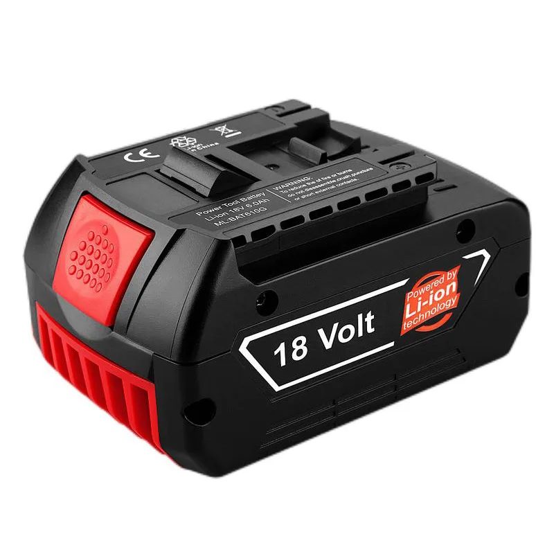 Replacement For Bosch 18v 4000mAh 4Ah BAT607 BAT611 Power Tool Lithium Ion Battery Drill Batteries