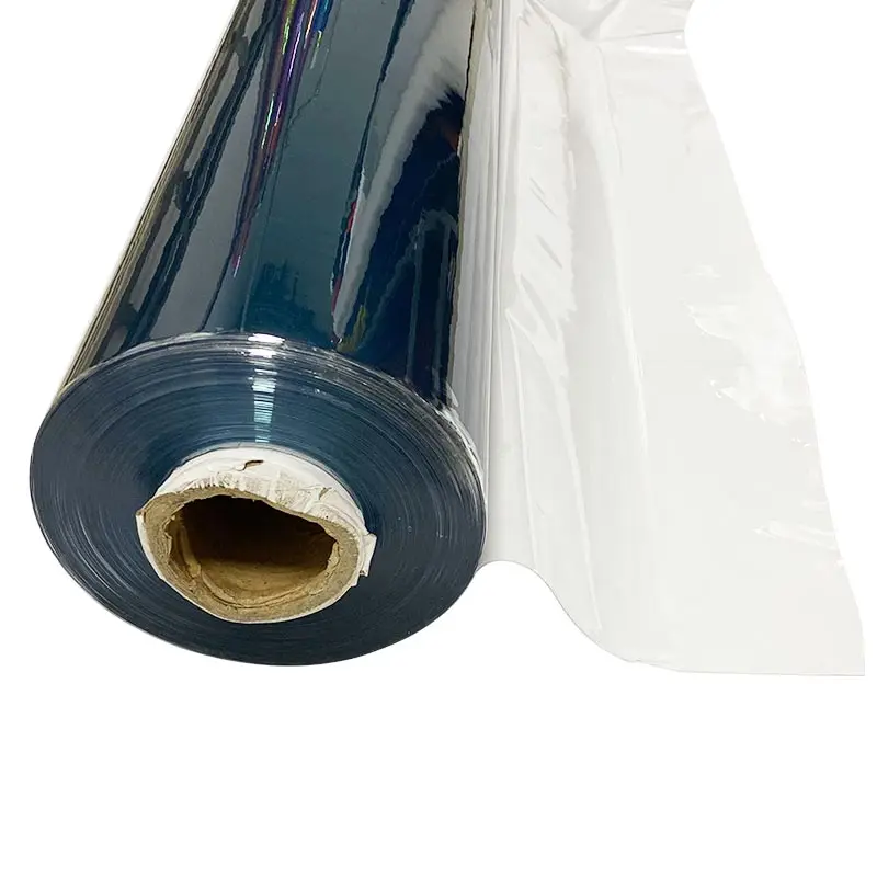 0.5MM Thick Super Clear Soft Transparent PVC Film Plastic Stretch Roll