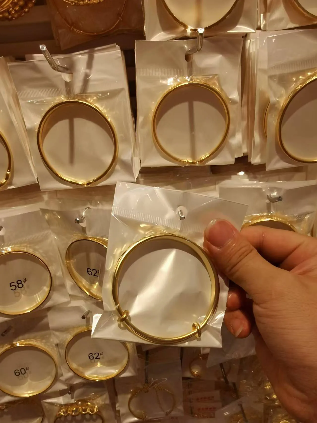 saudi arabic gold bangle no tarnish jewelry wrist cheap assortment yellow 14k gold no rust jewelry in discount