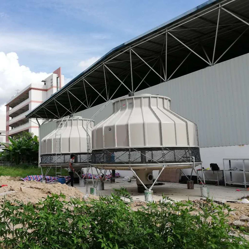 Mstbyk 10 Ton Evaporative Air Cooler FRP Open Water Round Cooling Tower