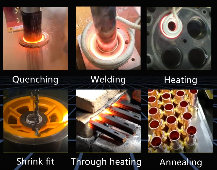 2021 60kw PLC Touch Screen High Frequency induction heating machine induction heater