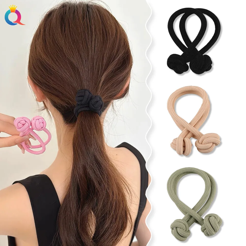 QIYUE Sweet High-stretch Hair Ring High Ponytail  Hair Rubber Hair Accessories