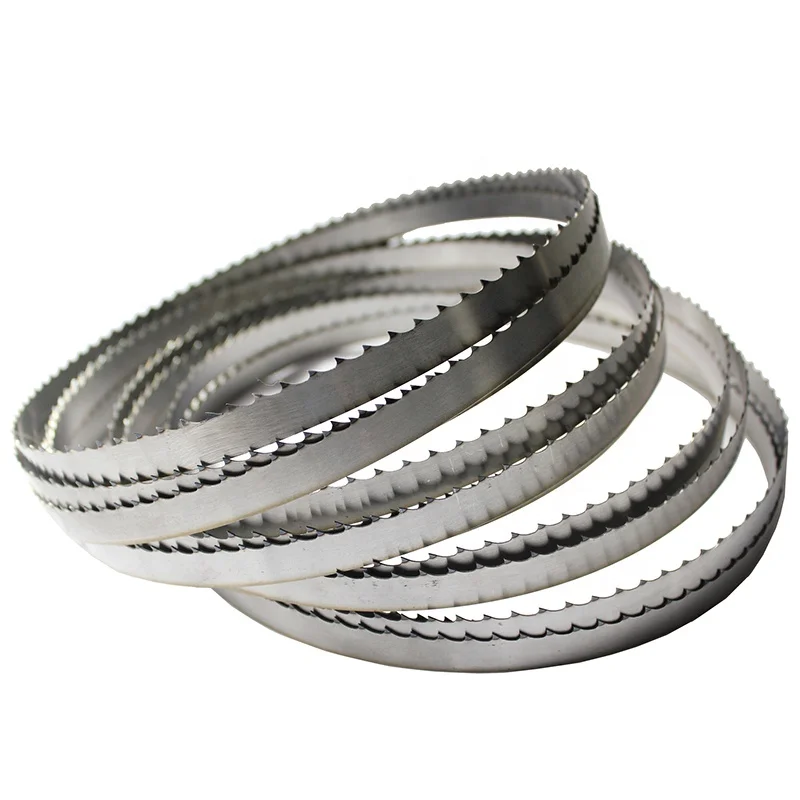 Hard alloy woodworking band saw blade Tungsten steel band saw blade Vertical horizontal hardwood mahogany saw blade