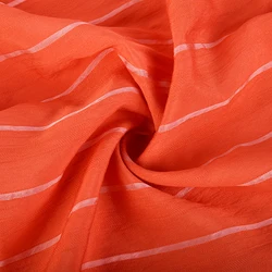 New Design Wholesale Custom Stripes Design Light Weight Nylon Cotton NR Woven Jacquard Fabric for Coats