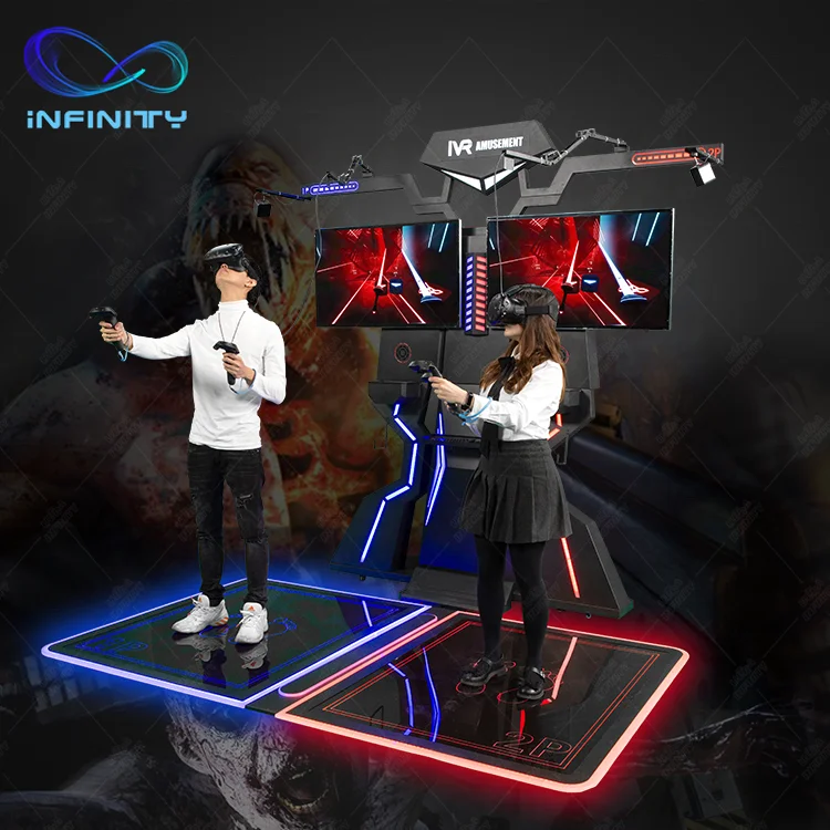 Low Price Virtual Reality Room Interactive Vr Shooting Simulator Arcade Game Machine Station Coin Operated Games For Sale