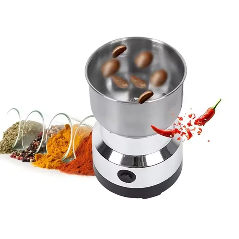 Multifunction Electric Seasoning Spice Coffee Grinder Machine Stainless Steel Commercial Electric Coffee Grinder