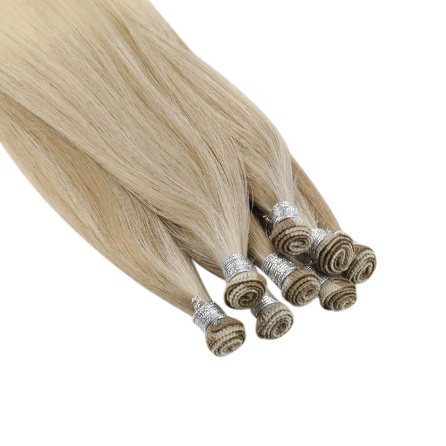 High Quality Factory Direct Sale wholesale price Russian 100% Remy Virgin human hair Invisible Genius Weft Hair Extensions