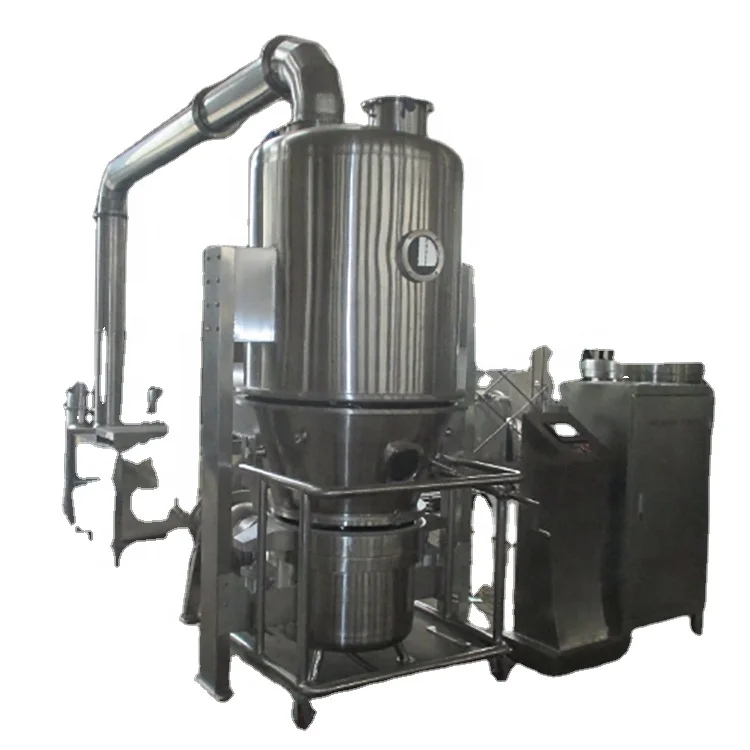 
industrial used fluid bed dryer for granule and powder material 