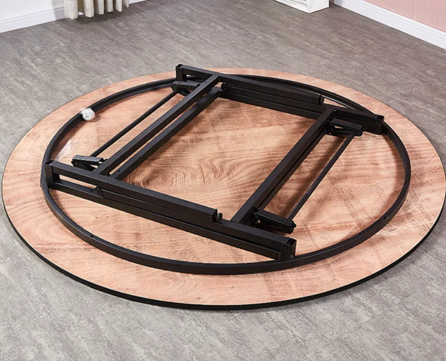 Wholesale China Hot Sale Foldable Table Hardware Iron Frame And Banquet Round Table Leg Shelf