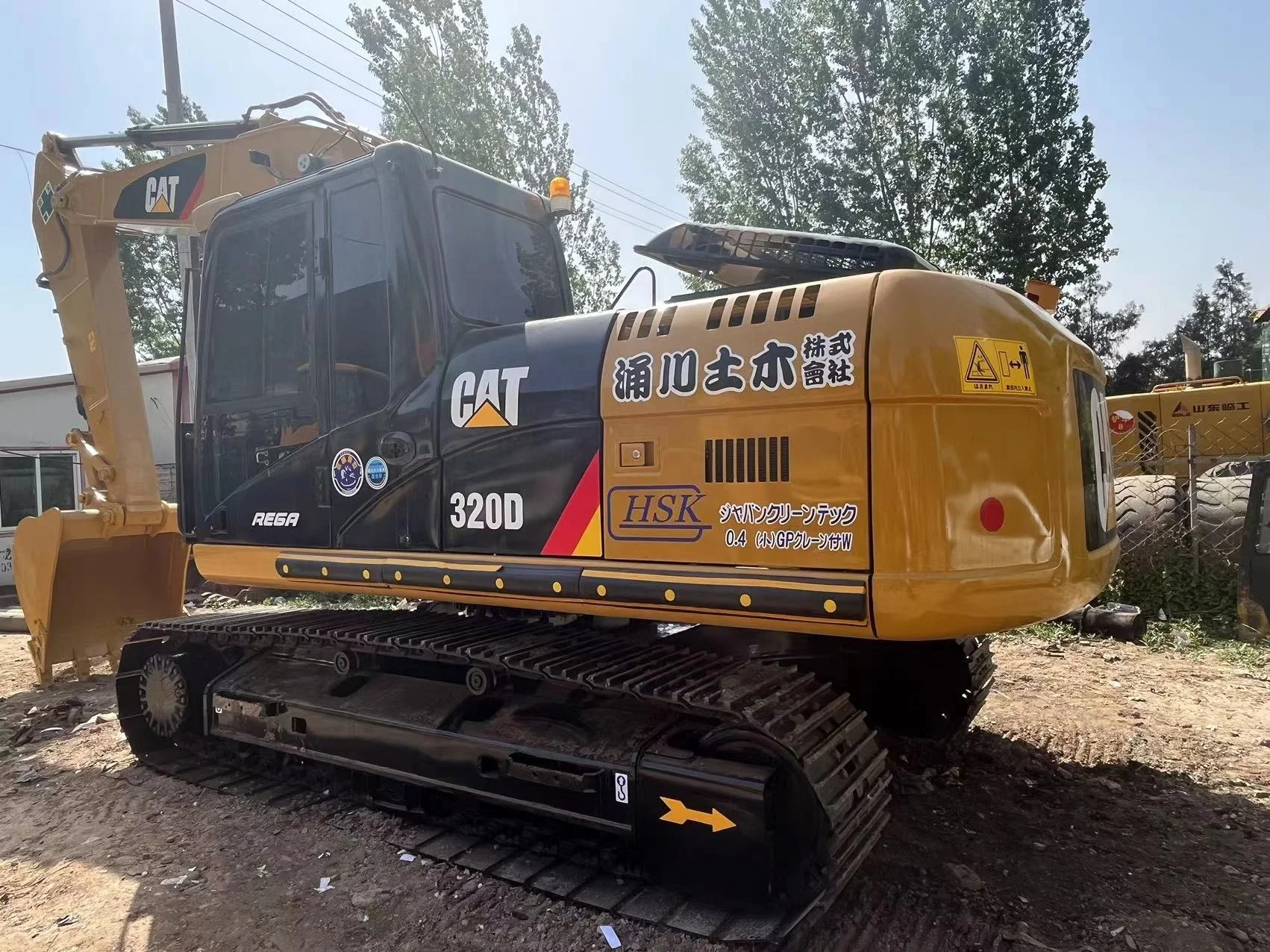 Used 20 Ton Excavator Second Hand CAT 320D Excavators Provided Boat Engines Original Used Engineering Construction Machine