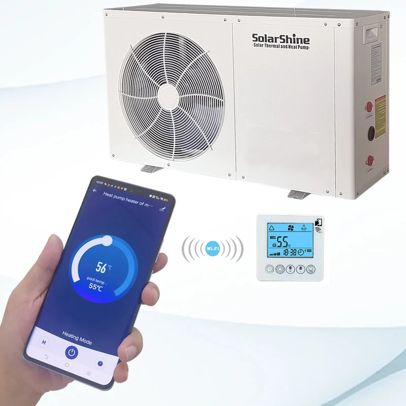 3.6KW 6kKW 10KW 15KW R32 умный водяной тепловой насос водонагреватели системы для отопления и охлаждения ванной комнаты