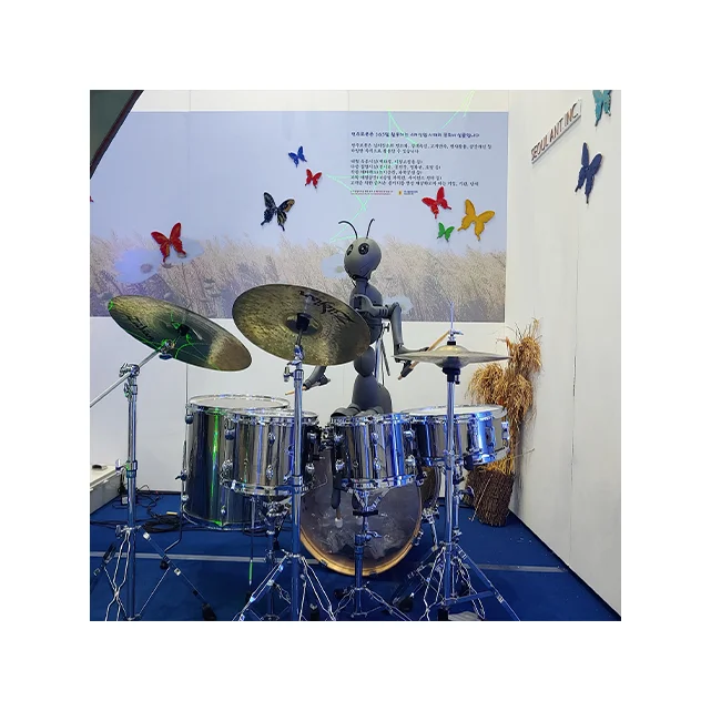 [SEOULANT,INC.] Low price hot sale Robot Drummer Korea high quality drummer playing robot music performance robot