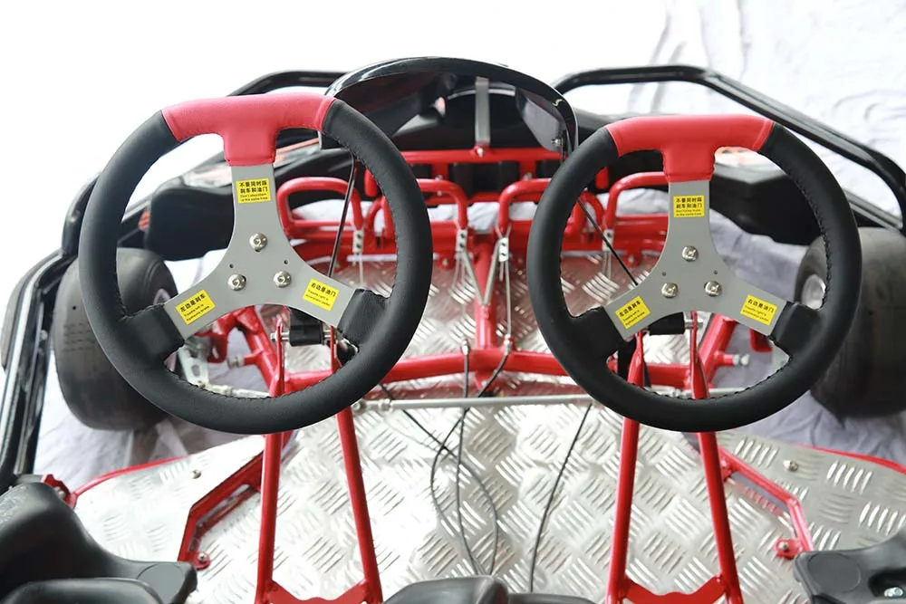 Fourstar  Pedal Double seats Gasoline  Adult Max Yellow Green  Cheap Racing Go Karts