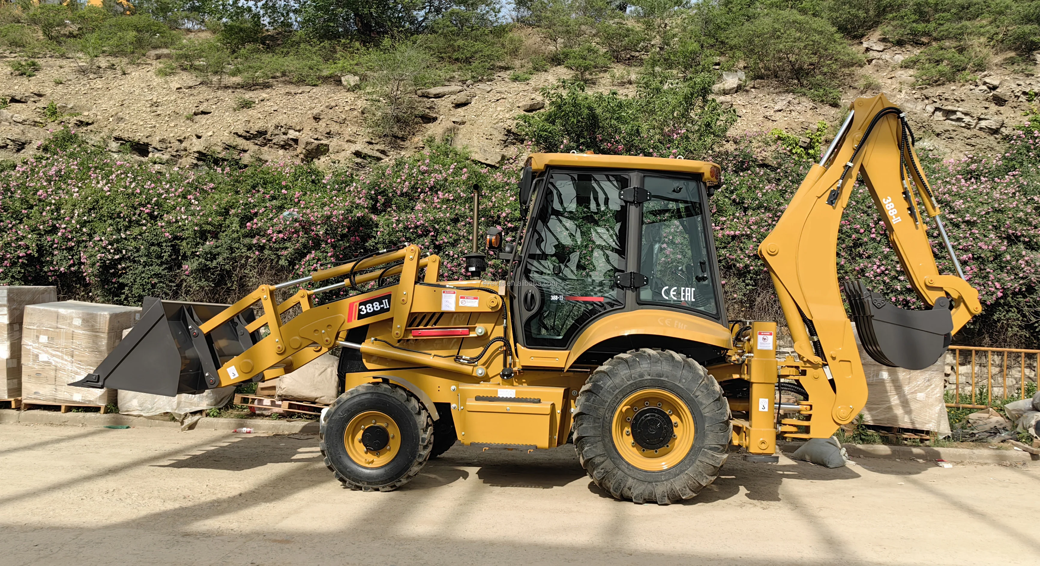 Digger Backhoe loader wheel loader excavator loader