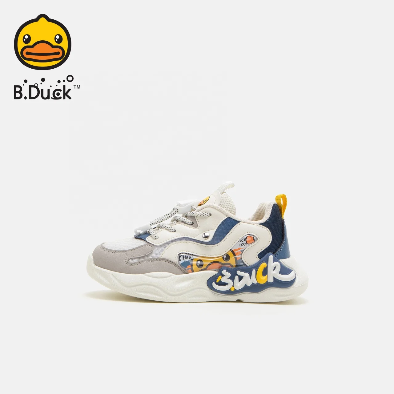 B.Duck Classic Kids Sneakers Anti-Slippery Running Shoes