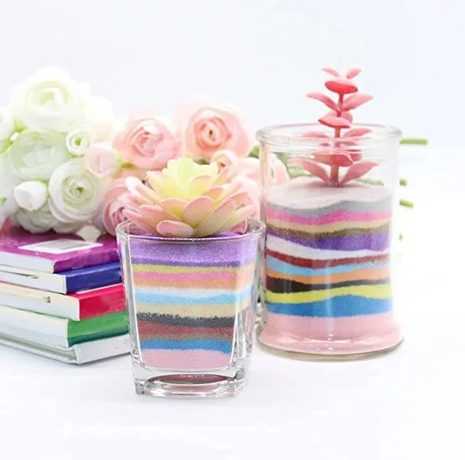 Manufacturers supply aquarium colored sand dyed sand