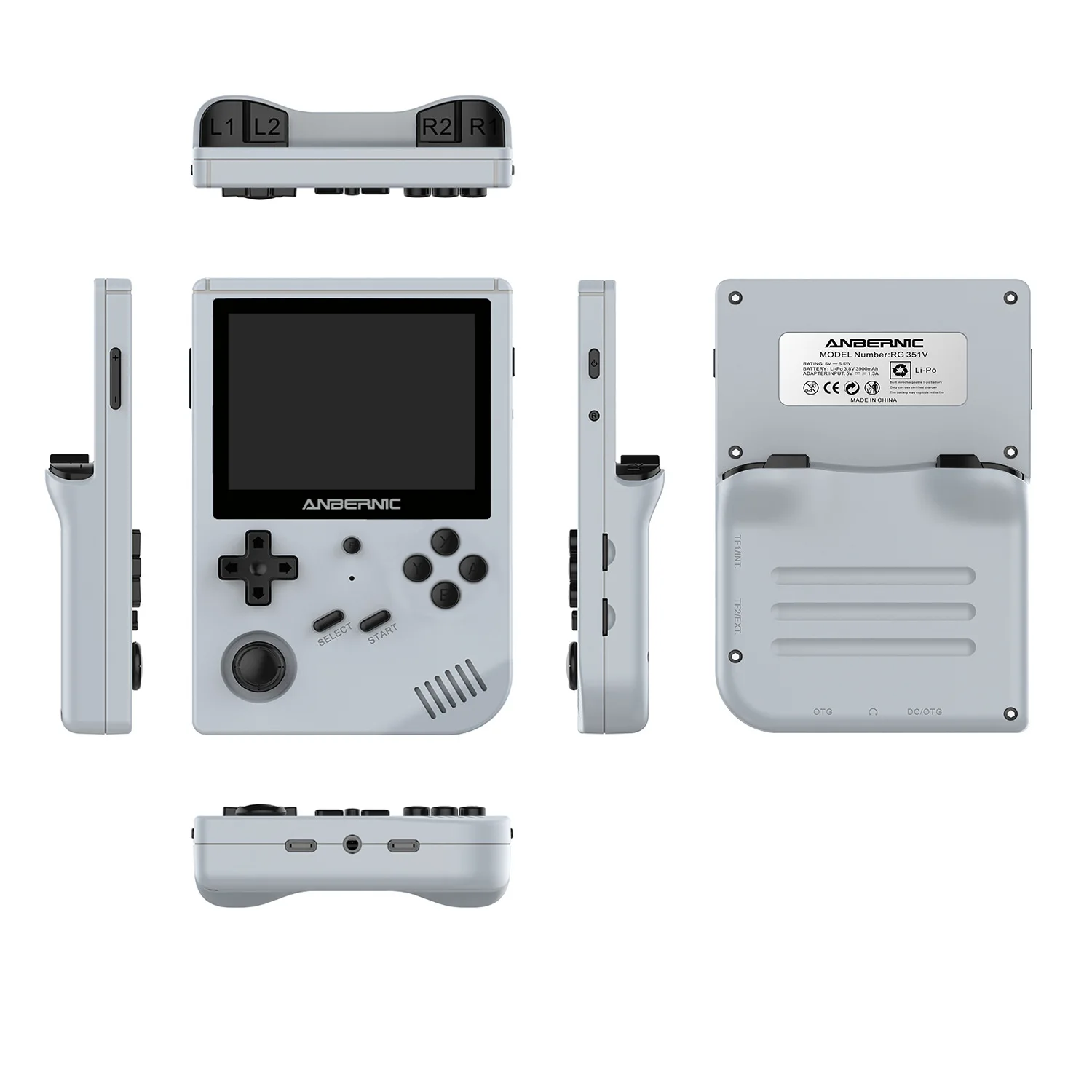 Hot sale product 500 in 1 retro classic games classic mini game console RG351V  game box