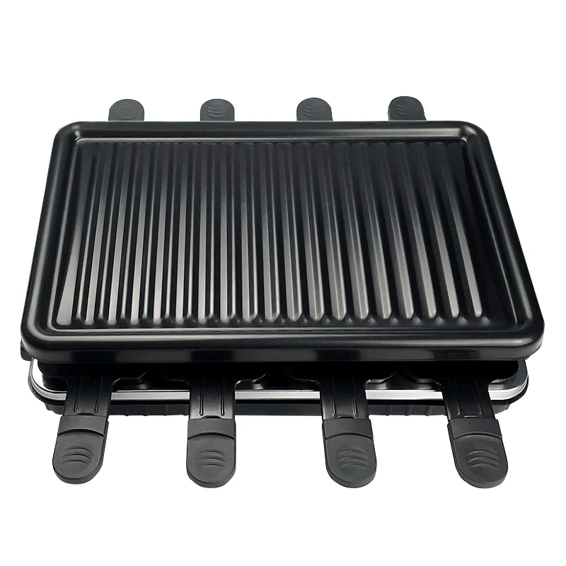 cheap price smokeless indoor  bbq non-stick BBQ table electric Raclette grill