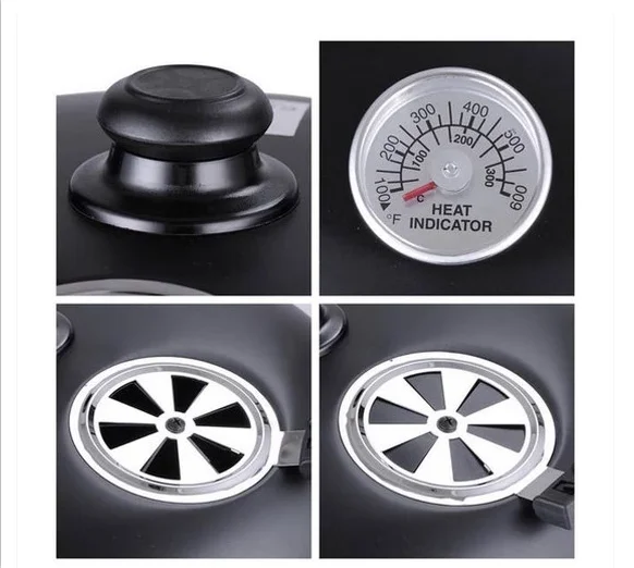 Горячая Распродажа, Высококачественная Бездымная барбекю-гриль, многослойная легко собранная гальванизированная мясоварка, гриль для барбекю