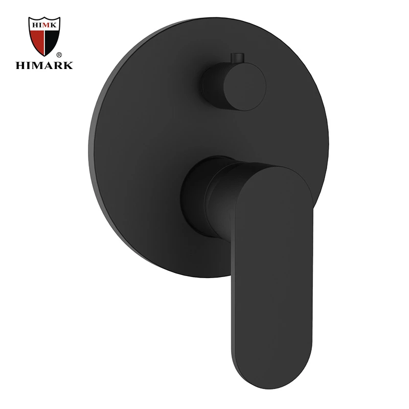 Скрытая черная дождевая Душевая система HIMARK, настенный смеситель для ванной комнаты, набор матового черного дождевого смесителя для душа