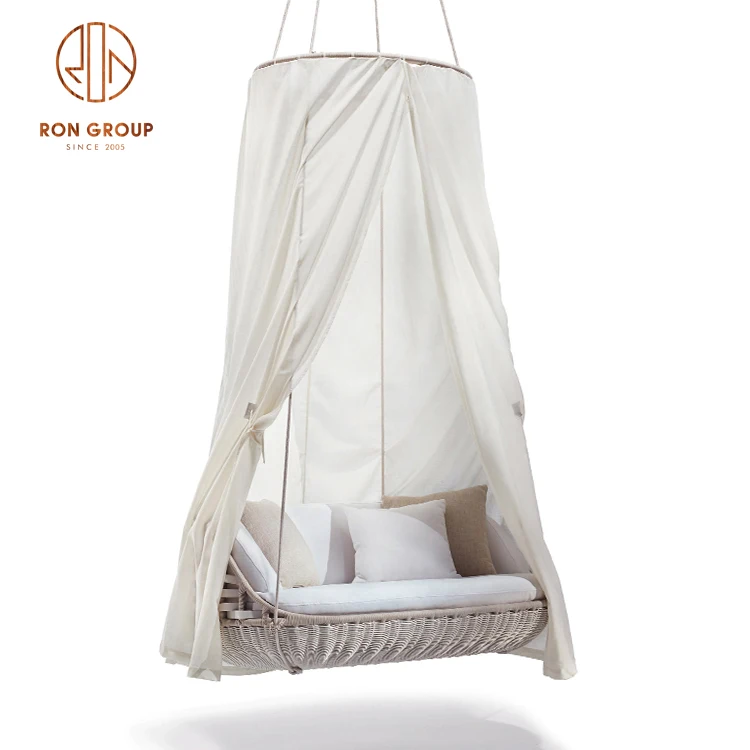 Hot Sale Cheap Price Hotel Garden Patio Balcony Camping Swing Rattan Wicker Hammock Hanging Swing Egg Chair Outdoor Furniture