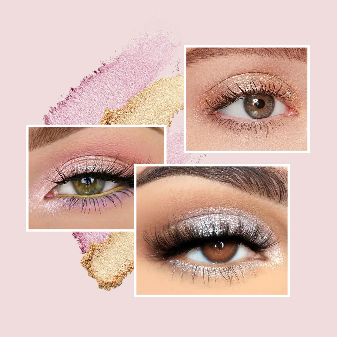 BBC glitter eyes shadows glitter 3d shimmer eyeshadow vegan eyeshadow palette high quality whole sale